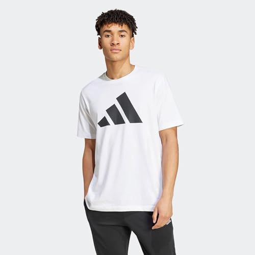 adidas Herren PWR 3 Graphic Tee, White, XL – Ansicht 1