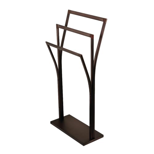 Kingston Brass SCC3305 Edenscape Freestanding Towel Rack, Oil Rubbed Bronze 34.44 x 16.13 x 9.88