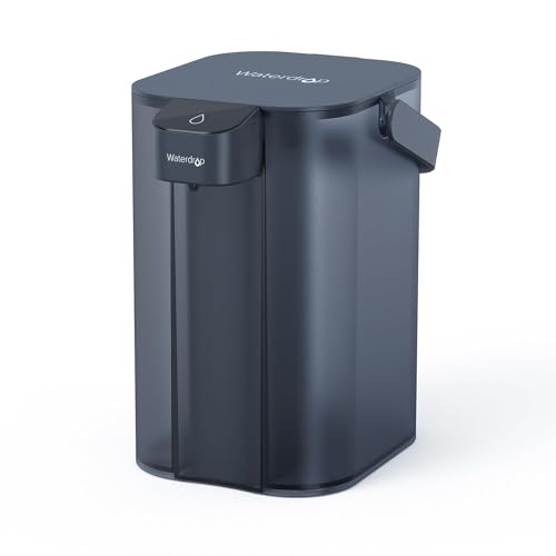 Waterdrop Electric Instant Water Filter Jug with a 3-Months Filter, 3.5L Countertop Water Filter System, Reduces Chlorine, Lead, Mercury, Reduce PFAS, PFOA/PFOS, 757 Litres, Blue (1 Filter Included) Waterdrop Electric Instant Water Filter Jug with a 3-Months Filter, 3.5L Countertop Water Filter System, Reduces Chlorine, Lead, Mercury, Reduce PFAS, PFOA/PFOS, 757 Litres, Blue (1 Filter Included)