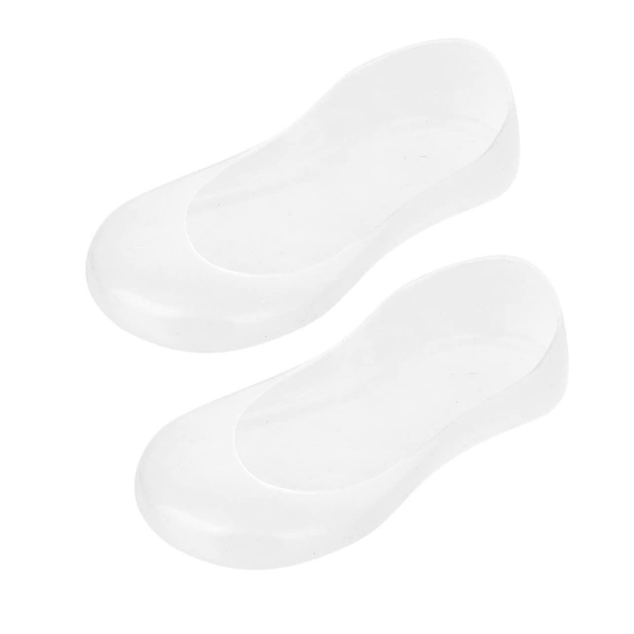 TOVINANNA Guard Sock Gel Foot Pad White Full Length Dry Heel Socks EU 34-37/us 4-6.5/UK 2-4