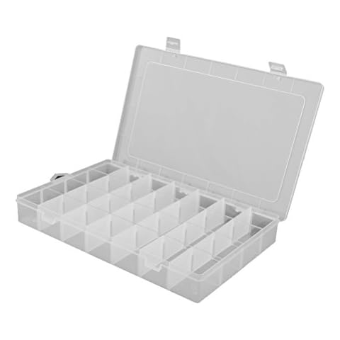 VORCOOL Coffret à bijoux transparent Cover