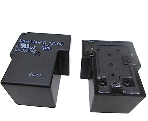 Relais 832HA-1A-FC-12VDC commutateur 12VDC 40A 277VAC pour circuit imprimé