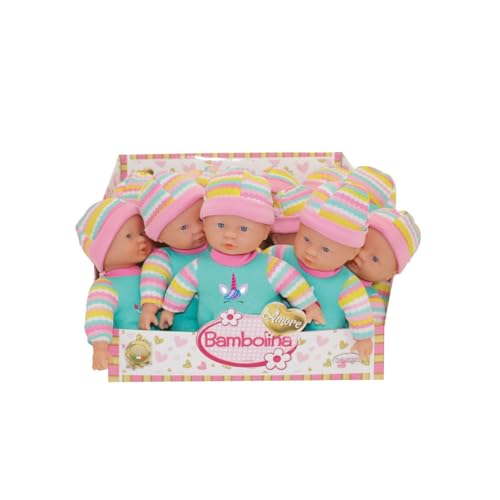 Bambolina Amore Soft Baby Doll, 20 cm
