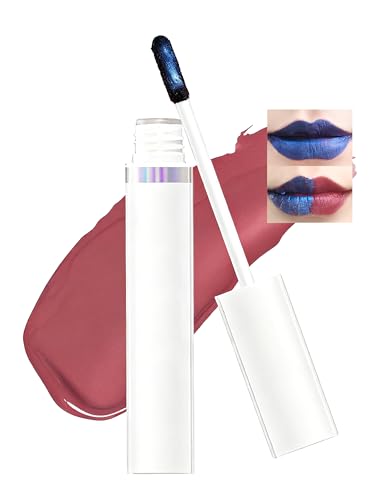 Erinde Lip Gloss Peel Off Long Lasting Matte Lipstick Waterproof & Sweatproof Lip Stain Plumping Lip Glow and Lovely Lip Tint for Women Non-Stick Cup Makeup 09
