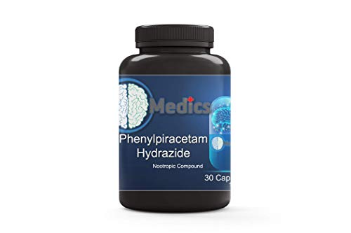 Brainmedics - Phenylpiracetam Hydrazide - 30 Count -100mg Capsules