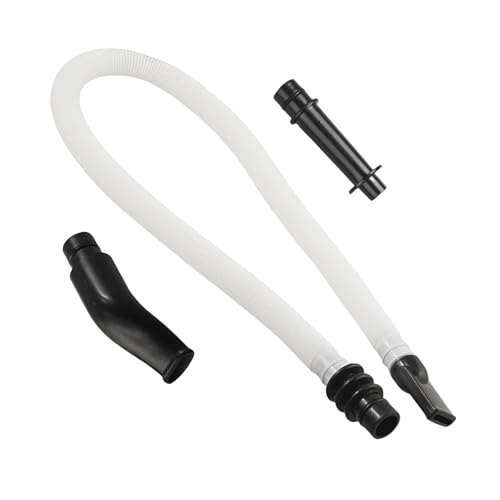 THXFUNAREA 3 PCS Melodica Mundstück und Schlauch - Flexibles Pfeifenmundstück aus Kunststoff, 59.5 cm Lang mit Schwarzem Mundstück