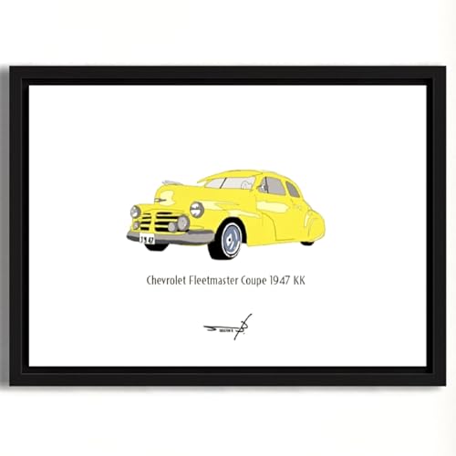 |X^[ re[WJ[|bvA[g A A4z V{[EN[y 1947 pTCY297mm×210mm t[ Chevrolet Coupe 1947 (CG[/A4z(t[))