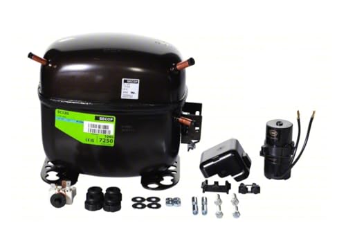 GoodGrabs OEM Replacement Compressor for Secop SC12G, 115V 60Hz 3/10 hp 1 PH, 4,730 BtuH, 104G 7250