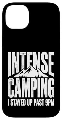 Intense Camping I Stayed Up Past 9PM �}�E���e�� �O���t�B�b�N �X�}�z�P�[�X iPhone 14 Plus �p