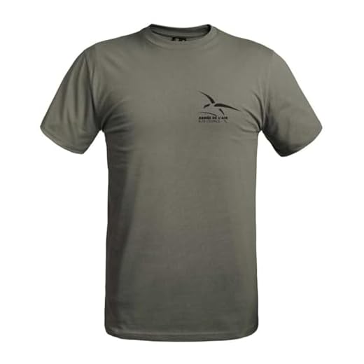 T-Shirt Strong Armée de l'Air et de l'espace Vert Olive