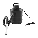 Hanmorfarbi Ash Vacuum for Pellet Stoves, 1200w Industrial 5.28gallon Vacuum Cleaner Dust Collector Bucket with Dual Filtration, Suitable for Factories, Households