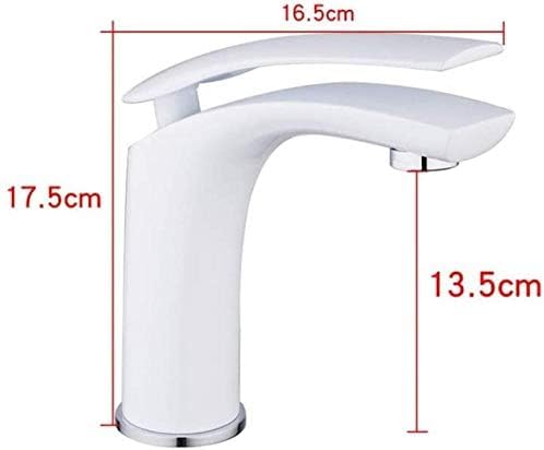 Robinet de salle de bain mitigeur pour évier laiton solide