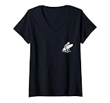 Photo Gallery donna surfer sea turtle surf board surf divertente carino surf maglietta con collo a v Photo Gallery donna surfer sea turtle surf board surf divertente carino surf maglietta con collo a v