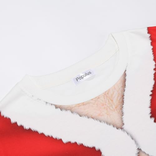 Santa Belly Costume Sweatshirt, alternative view 3