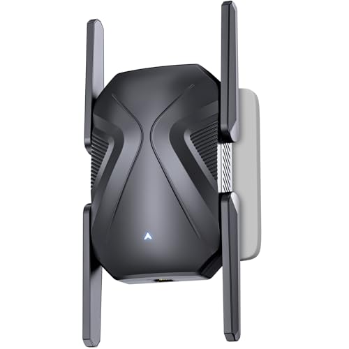 2025 WiFi Extender Signal Booster, 10X Faster WiFi 6 Extender, 18899 sq.ft. Internet Repeater for Home, Dual-Band Network Extender, Wireless Router Signal Amplifier w/Gigabit Ethernet Port, Easy Setup