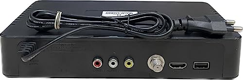 Image of Tech-lobby DD Free Dish DTH MPEG4 HD Set Top Box for 120+ Free TV Channels with Recording Feature.