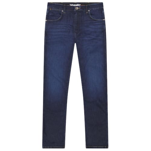 WRANGLER - Jeans Herren - Regular Straight Fit - Greensboro - Rustic Navy – Ansicht 4