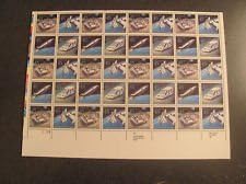 Scott C122-C125 Future Mail Transportation - Sheet of Forty 45c Stamps