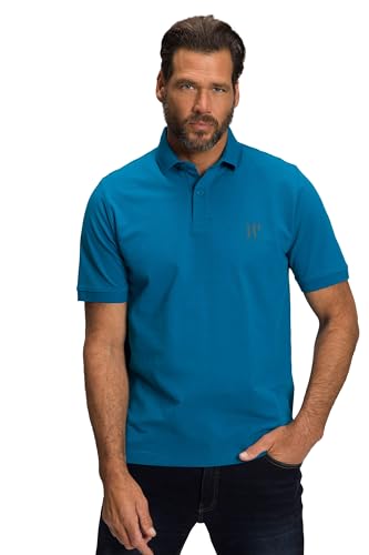 JP 1880 Męska koszulka polo Piquee 1/2, dwupak t-shirt, ciemny szarobrązowy (taupe), 6XL, ciemny taupe, 6XL