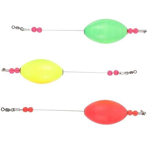 NULYLU 3pcs Buoyancy Fishing Floats and Sea Fishing Accessories for Freshwater and Use