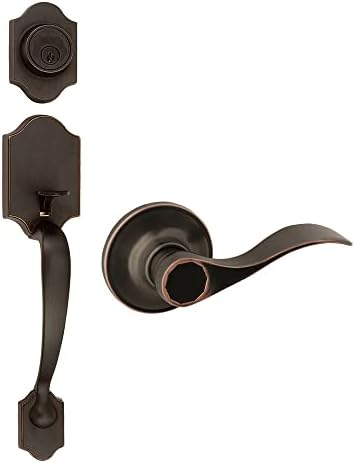 Design House 753921 Springdale Door Lever, 1-Pack, Oil Rubbed Bronze