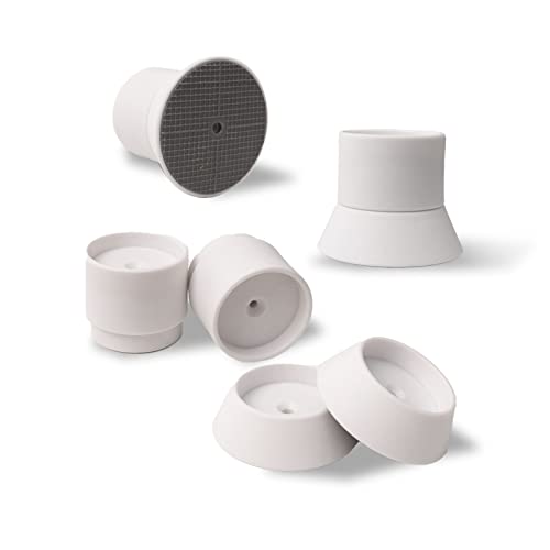 Babelio Baby Gate Extender Wall Protector, Extends 1-3.3 Inches Pet & Dog Safety Gates, 4 Pack Pressure Mounted Gates Extension Kit, Work On Doorways, Stairs And Hallways (White) #TOP6