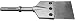 Champion Chisel, HEAVY DUTY- Floor Scraper System, 1-1/8-Inch Hex Notch Shank, Works great with Demolition Hammer Carts