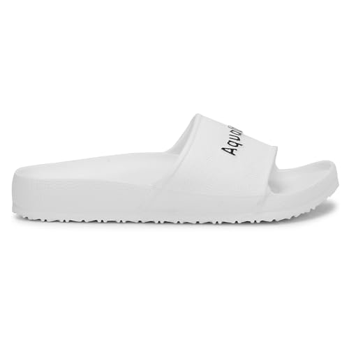 Image of Aqualite NEO-254 Men Slides Slipper with Slip-on wear, Comfort and Flat Base Flipflop for dailywear uses.