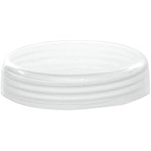 G.E.T. Clear Polycarbonate Condiment Dispenser Storage Lids, 12 per Case