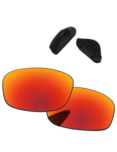 Image of Replacement Lenses & Nose Pads for Oakley Fives Squared(4+1) OO9238 54mm - Precise Fit, UV Block, Impact Resistant