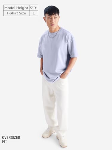 Image of The Souled Store Men's Cotton Loose T-Shirt