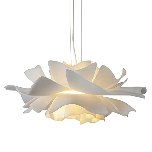 Lustre à fleurs LED moderne 40cm suspension E27 de plafond