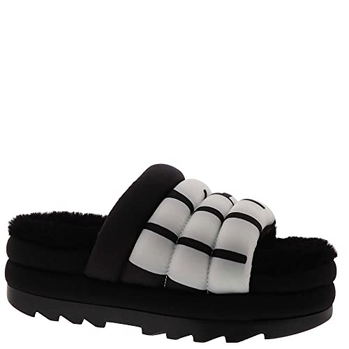 Mules Ugg femme slippers en suède et laine de mouton véritable isolante