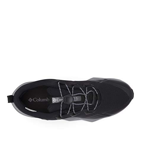 Columbia Sapato masculino de caminhada Facet 30 Outdry, Preto/Ti cinza aço, 9