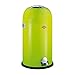 Produktbild Wesco Kickmaster Soft Close Abfalleimer, limegreen grün edelstahl mit integriertem Dämpfer