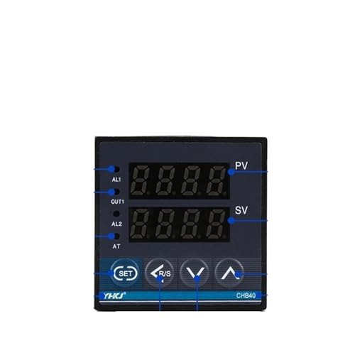 Controlador de temperatura CHB402 para optimizar el calor en hornos de ceramica artesanales