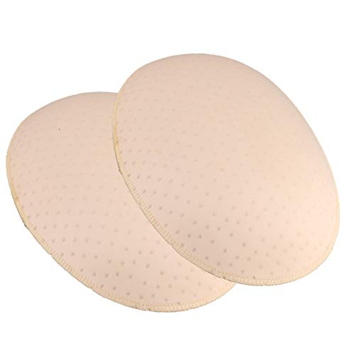 Par de almohadillas adhesivas para muslos forma reloj de arena miniatura 3