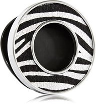 Bath & Body Works Scentportable Car Visor Clip Holder Metallic Zebra
