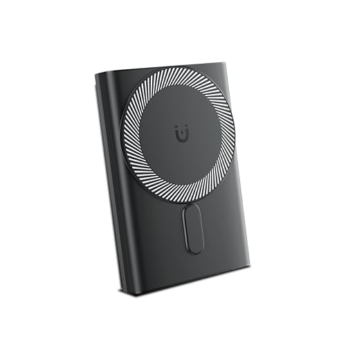 Image of Intex Strong Nova QCPD 10K Poly 10000mAh Wireless Power Bank with 22.5W Fast Charging, 15W Wireless Charging, Type-C Input Output, Built-in Stand, LED Indicators (Dark Grey)