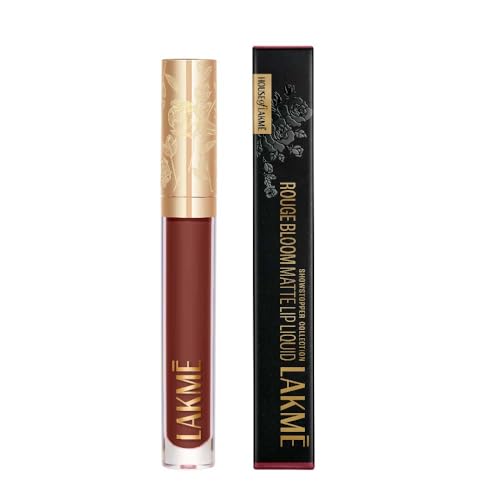 Image of Lakme Rouge Bloom Matte Lip Liquid Enchanted Woods 307-3.5ml