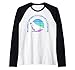 Spirito Animale Pappagallo Amante Goffin Cacatua Maglia con Maniche Raglan