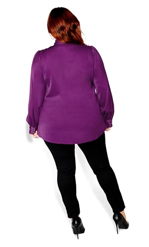 Image of City Chic Women's Plus Size Top - In Awe