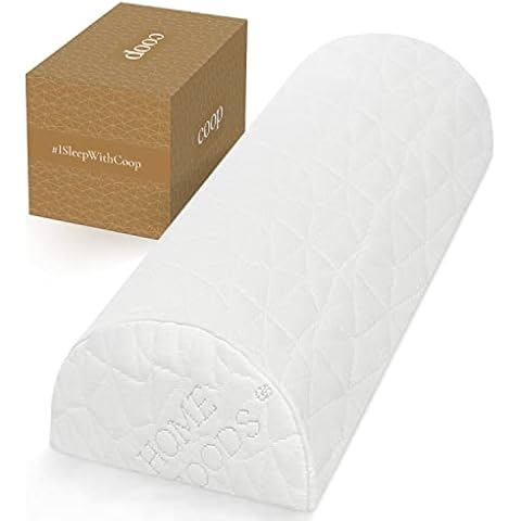 Coop Home Goods Adjustable Memory Foam - Four Position Support Pillow With Bamboo Derived Rayon And Polyester Cover - Removable Foam For Back Neck Knee Ankle Cover