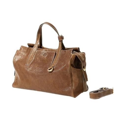 Sac à bandoulière cuir vieilli femme de qualité supérieure au style vintage