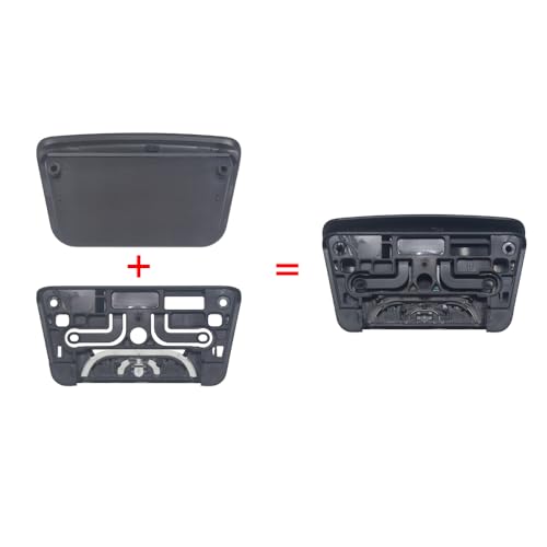 Image of Touchpad Luminous Front Housing Shell for for PS5 Controller DIY Shell Custom Touch Pad Cover Spider Pattern Faceplate BDM-010 /020