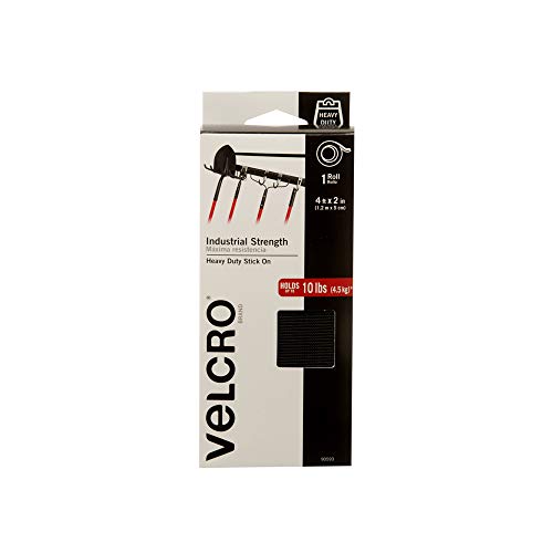 VELCRO Brand Industrial Strength Fasteners, Tape, 4ft x 2in (Pack of 1)