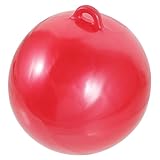 Toyvian Boxing Hanging Water Sandbag Ball Stress Relief Injection Sandbag for Adults Punching Reflex Training Durable Red Exercise Ball for Home Fitness