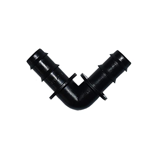 Conector de manguera de 16 mm en codo de 1/2 pulgada pack de 40 piezas para riego 5