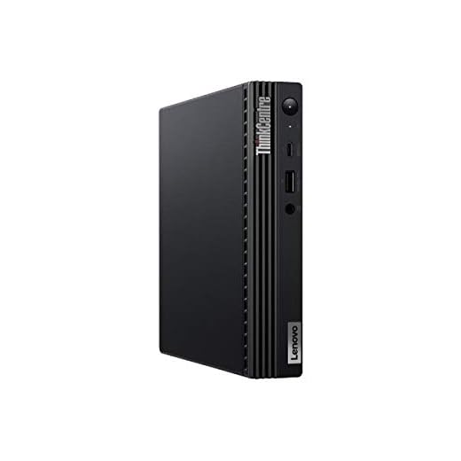 Lenovo ThinkCentre M70q 10ª generación de procesadores Intel® CoreTM i3 i3-10100T 8 GB DDR4-SDRAM 256 GB SSD Mini PC Mini PC Windows 10 Pro