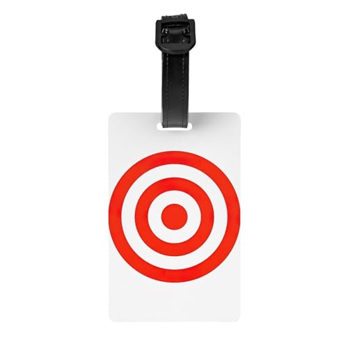 Design Target   Etiquetas de equipaje para maletas, etiquetas de identificación de bolsas de viaje de PVC para accesorios esenciales